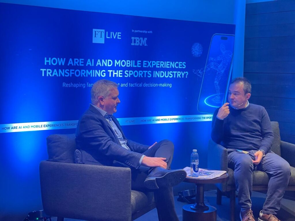 Kevin Farrar, the Head of Sport Partnerships at IBM UK.