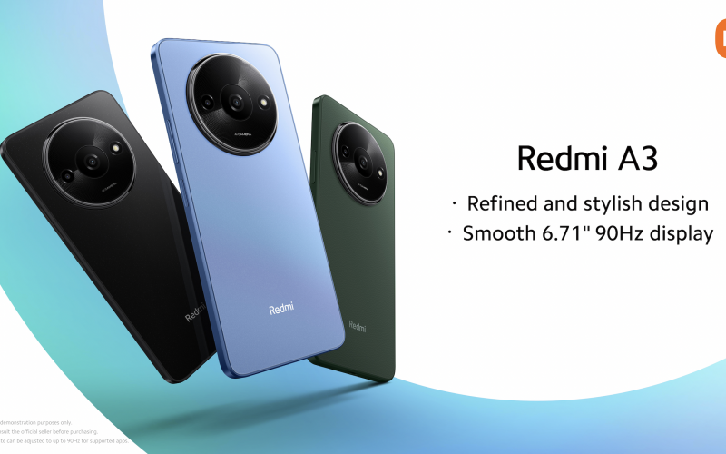 Xiaomi Kenya unveils Redmi A3 – whose stylish design meets large, high refresh rate display